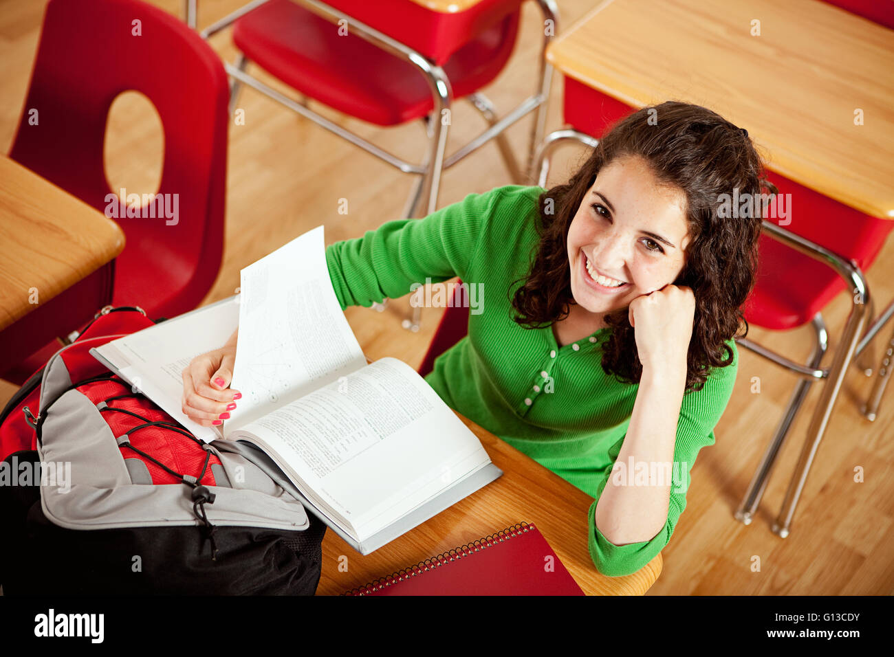 High school students in a group hi-res stock photography and images - Alamy