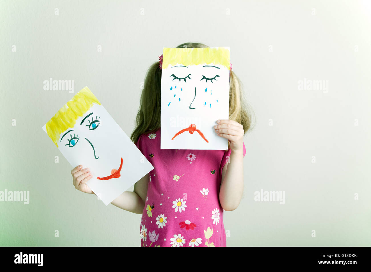 Happy sad mask hires stock photography and images Alamy