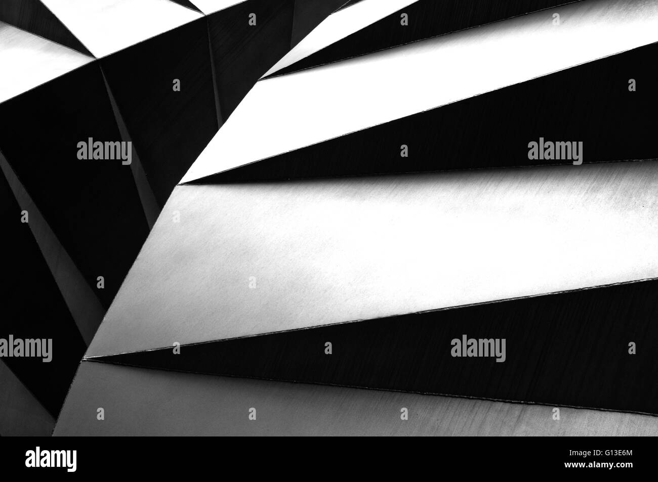 Abstract detail in a building Stock Photo