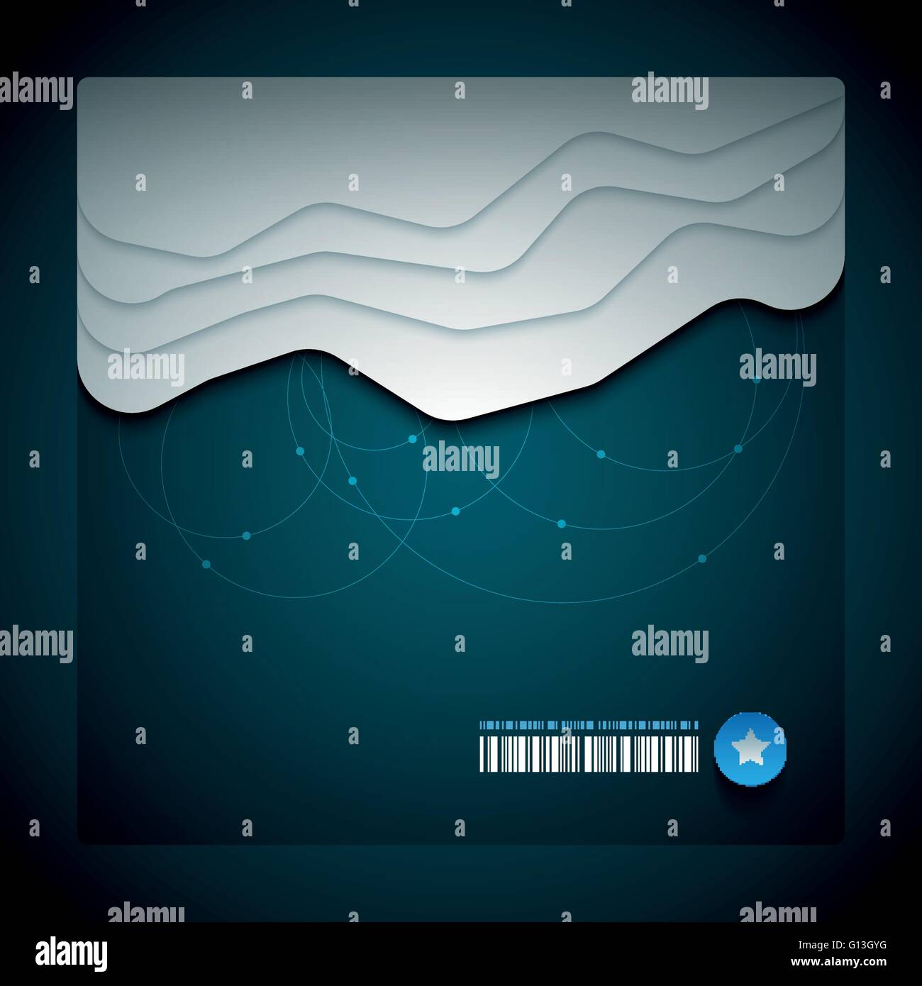 Vector abstract business background design. Square composed Stock ...