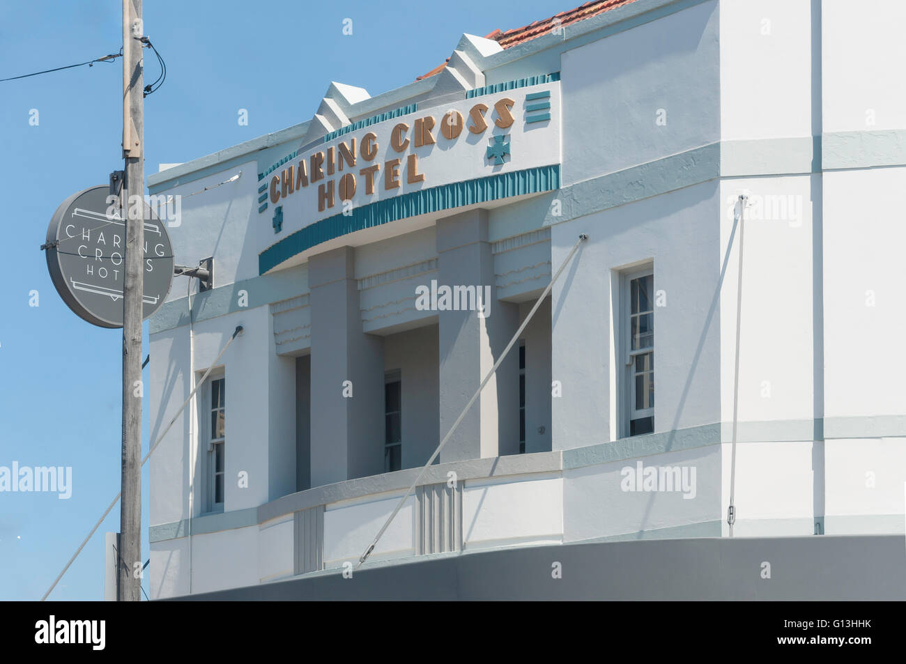 Art Deco Charing Cross Hotel, Carrington Road, Waverley, Sydney, New South Wales, Australia Stock Photo