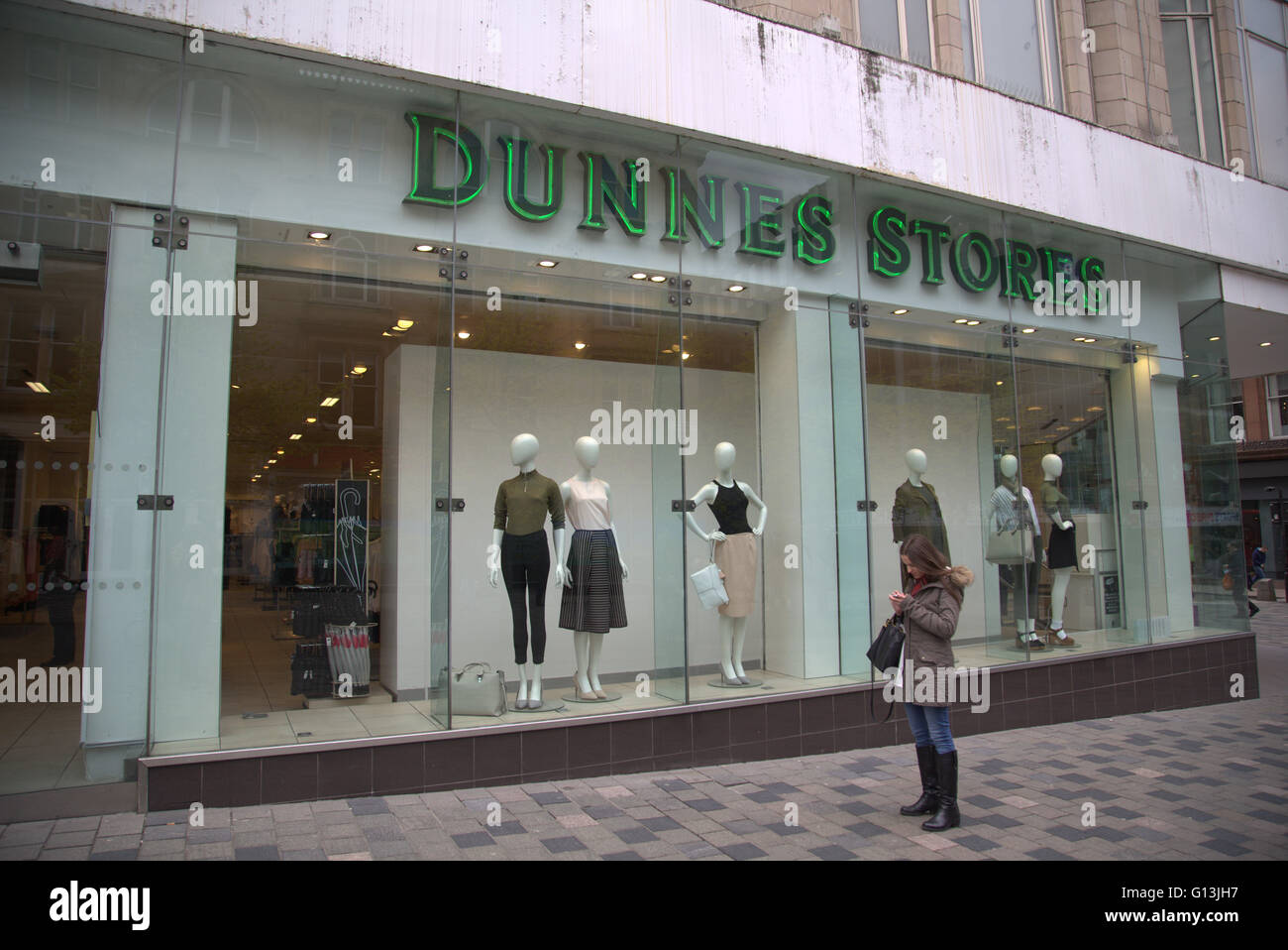 Dunnes store,Sauchiehall Street Glasgow, Scotland U.K. Stock Photo