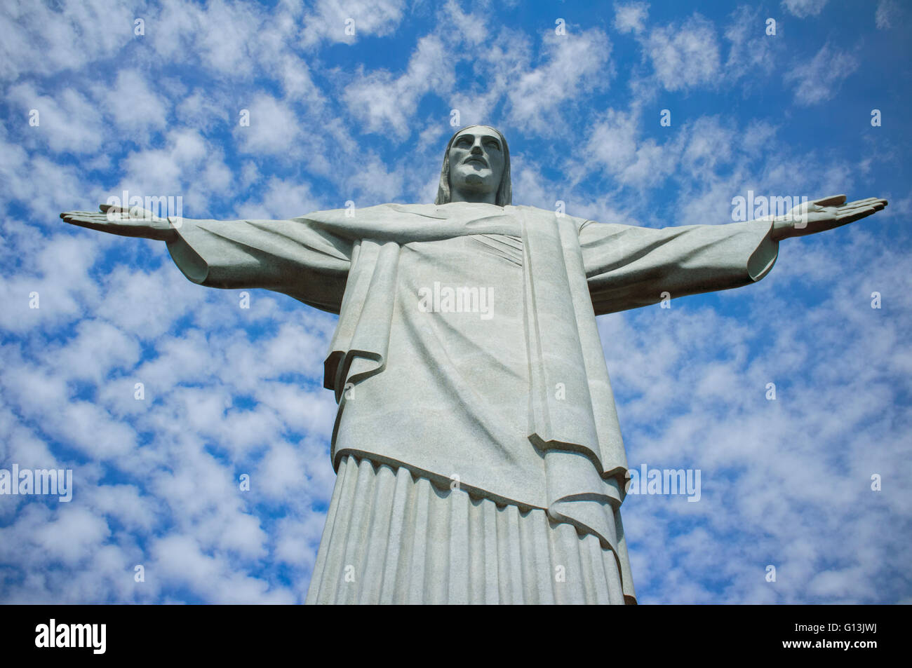 Jesus Christ The Redeemer Statue Corcovado Mountain Rio De Janeiro Brazil Stock Photo Alamy