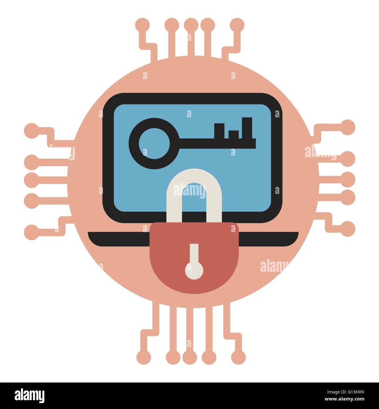 Data is encrypted