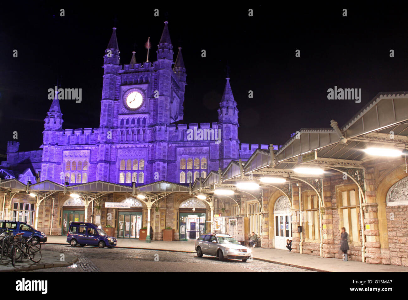 Bristol Temple Meads Station, the largest station in Bristol, England