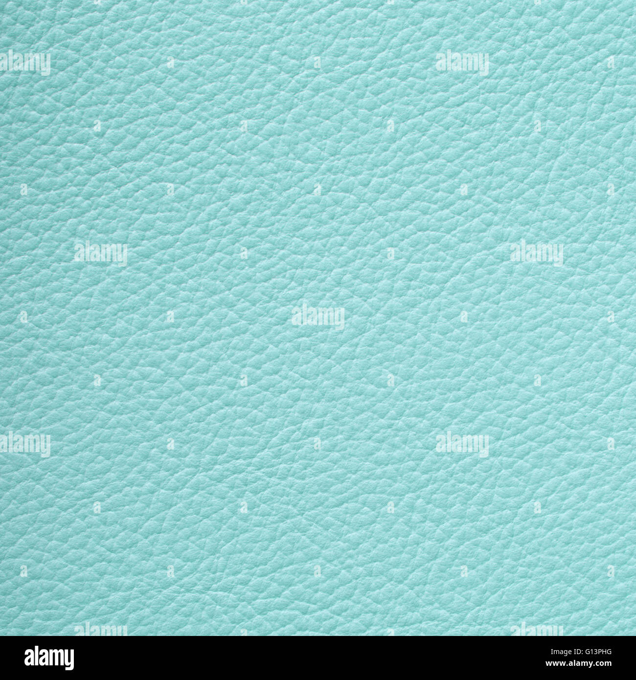 Pale turquoise leather texture. Close up, top view Stock Photo - Alamy