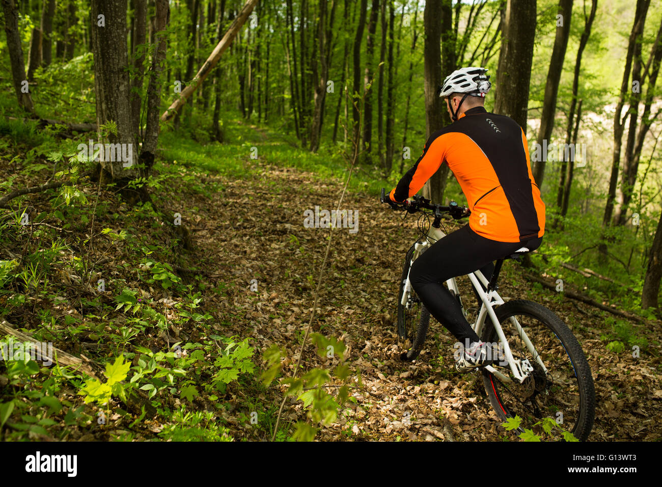 Boy riding bike outside hi-res stock photography and images - Alamy