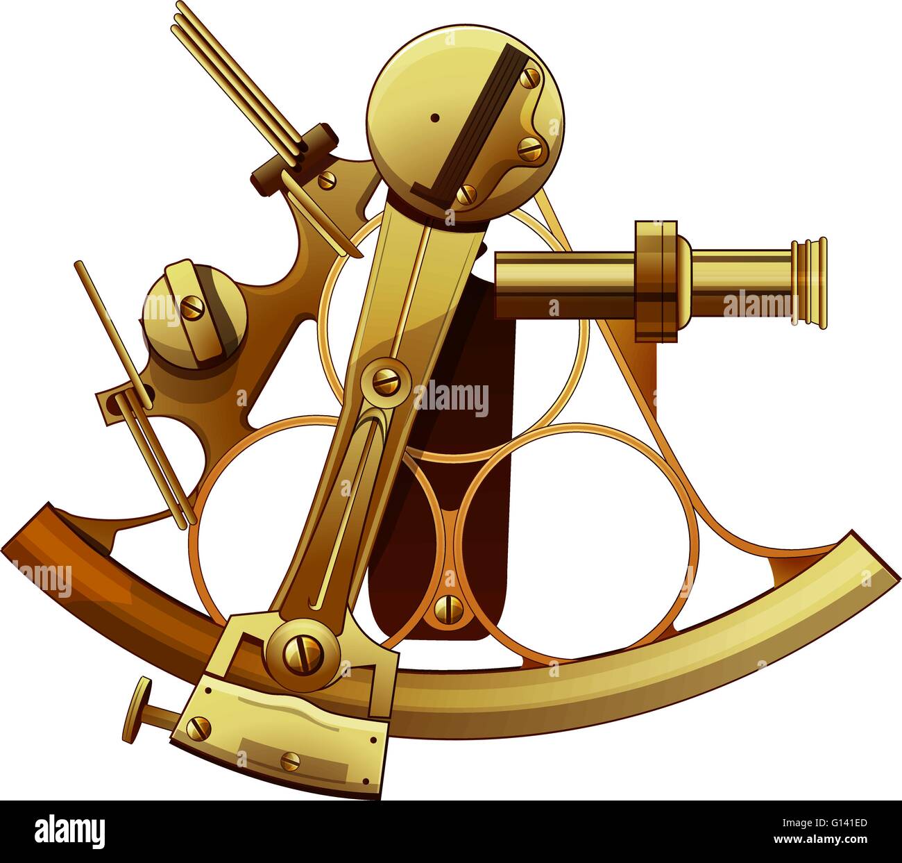 Astrolabe Vector Illustration Stock Vector Image & Art Alamy