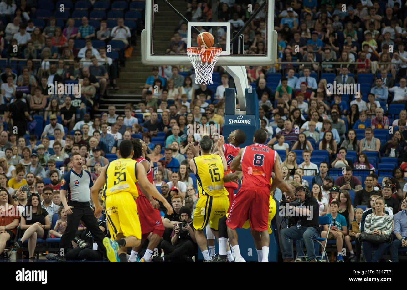 Leicester riders basketball team hi-res stock photography and images ...