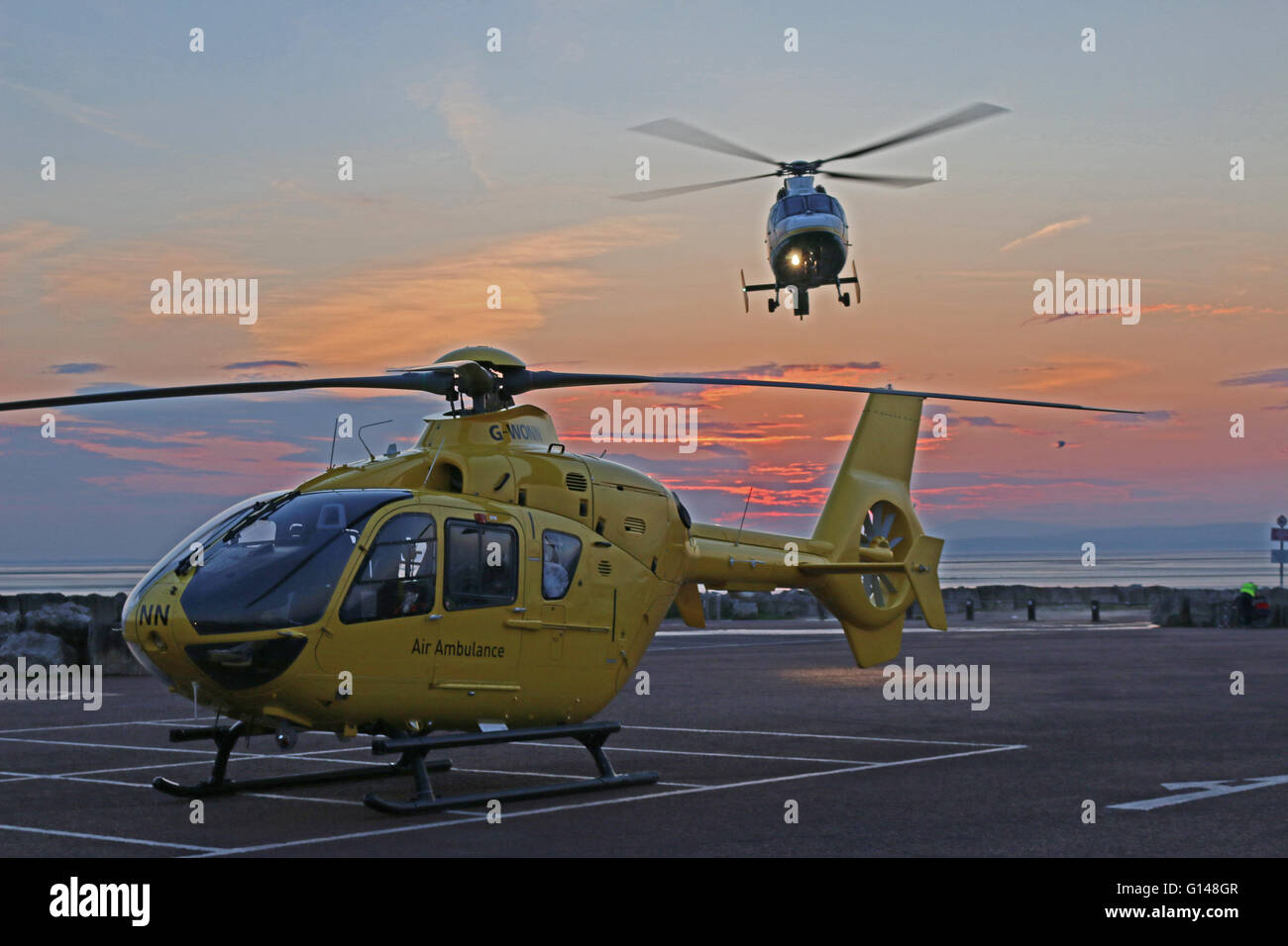 Battery Car Park, Morecambe, Lancashire, United Kingdom, 8th May 2016, The North West Air