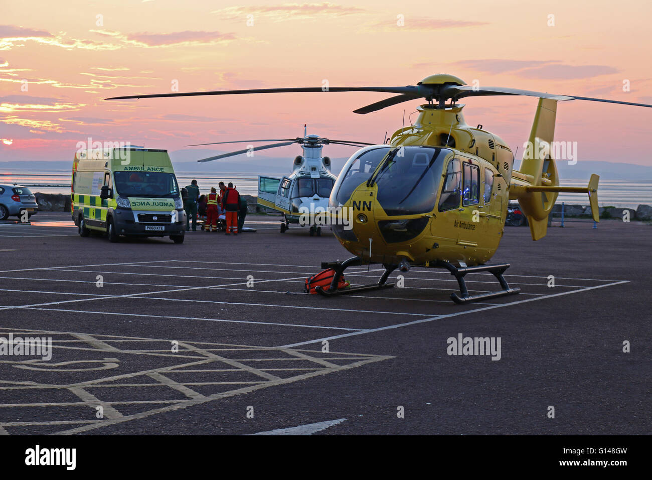 Battery Car Park, Morecambe, Lancashire, United Kingdom, 8th May 2016,, The North West Air