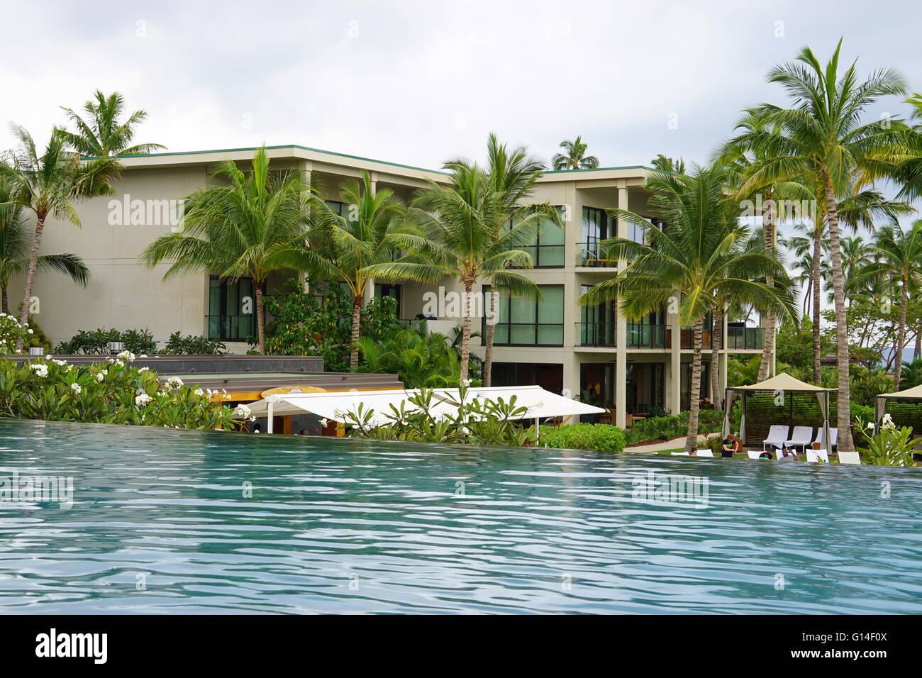 The Andaz Maui luxury hotel in Wailea, Maui (Hawaii) Stock Photo