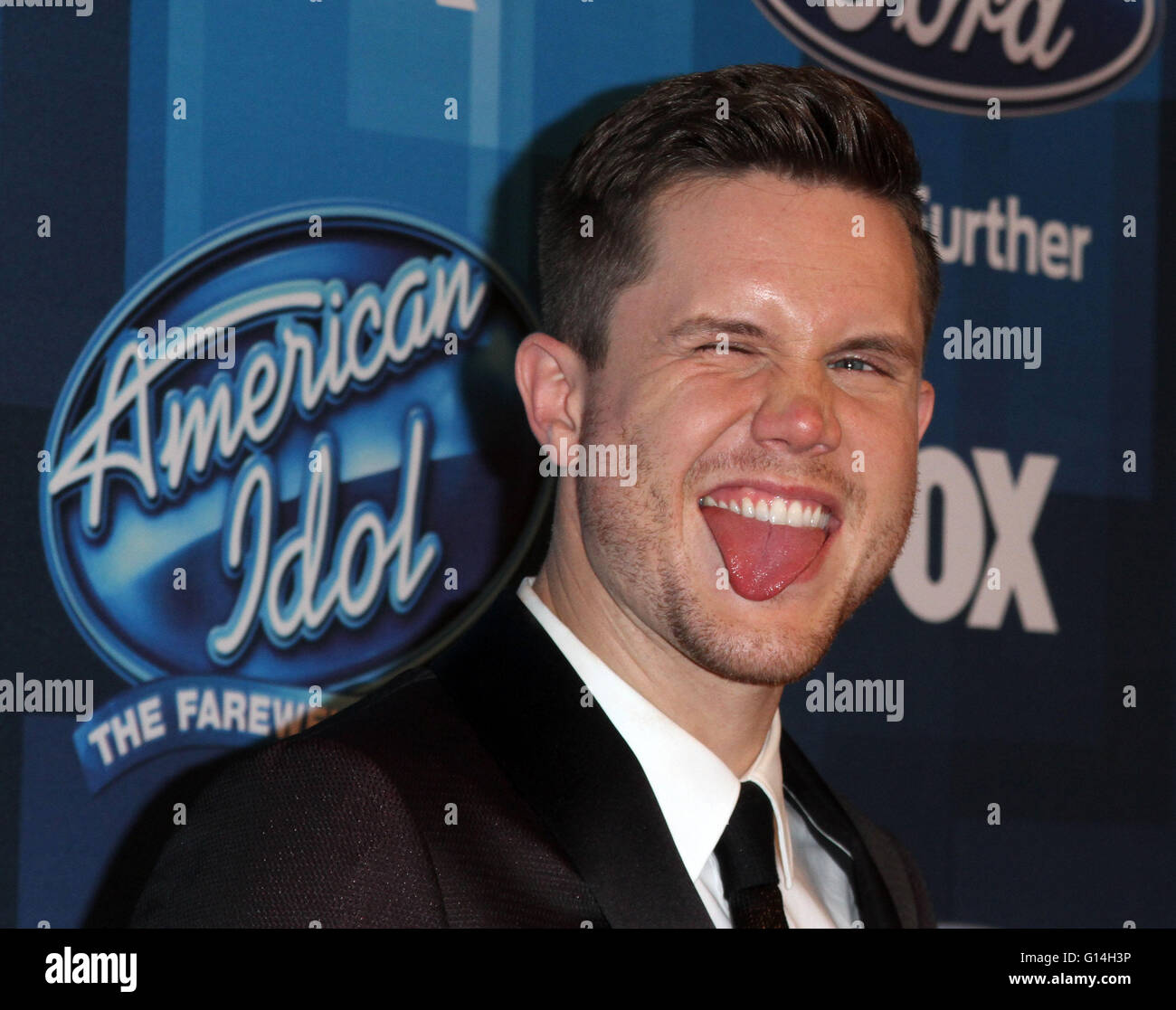 American Idol Finale held at the Dolby Theatre - Press Room Featuring ...