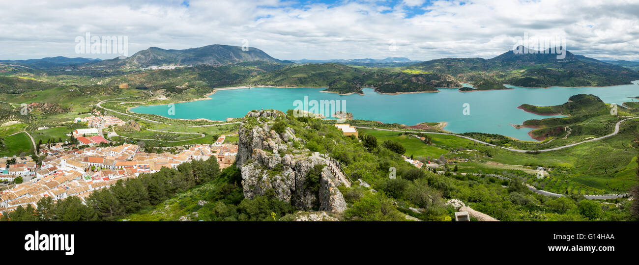 Zahara de la sierra aerial hi-res stock photography and images - Alamy