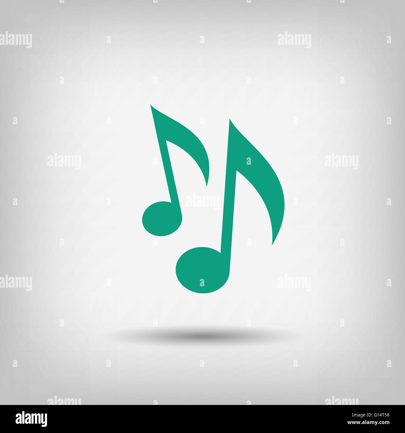 music note icon Stock Vector Image & Art - Alamy