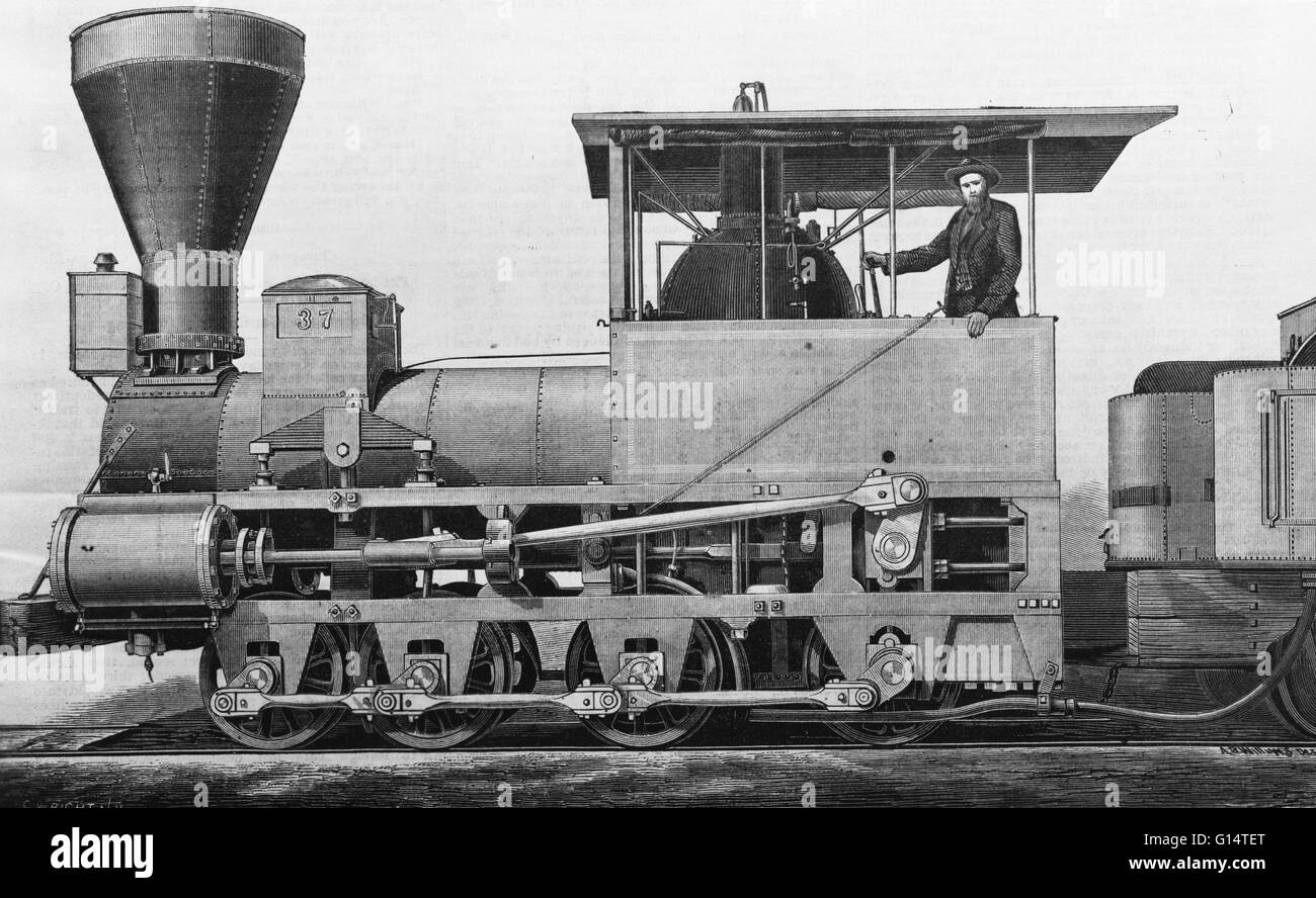 No. 37 was one of the "mud diggers," built by Ross Winans in