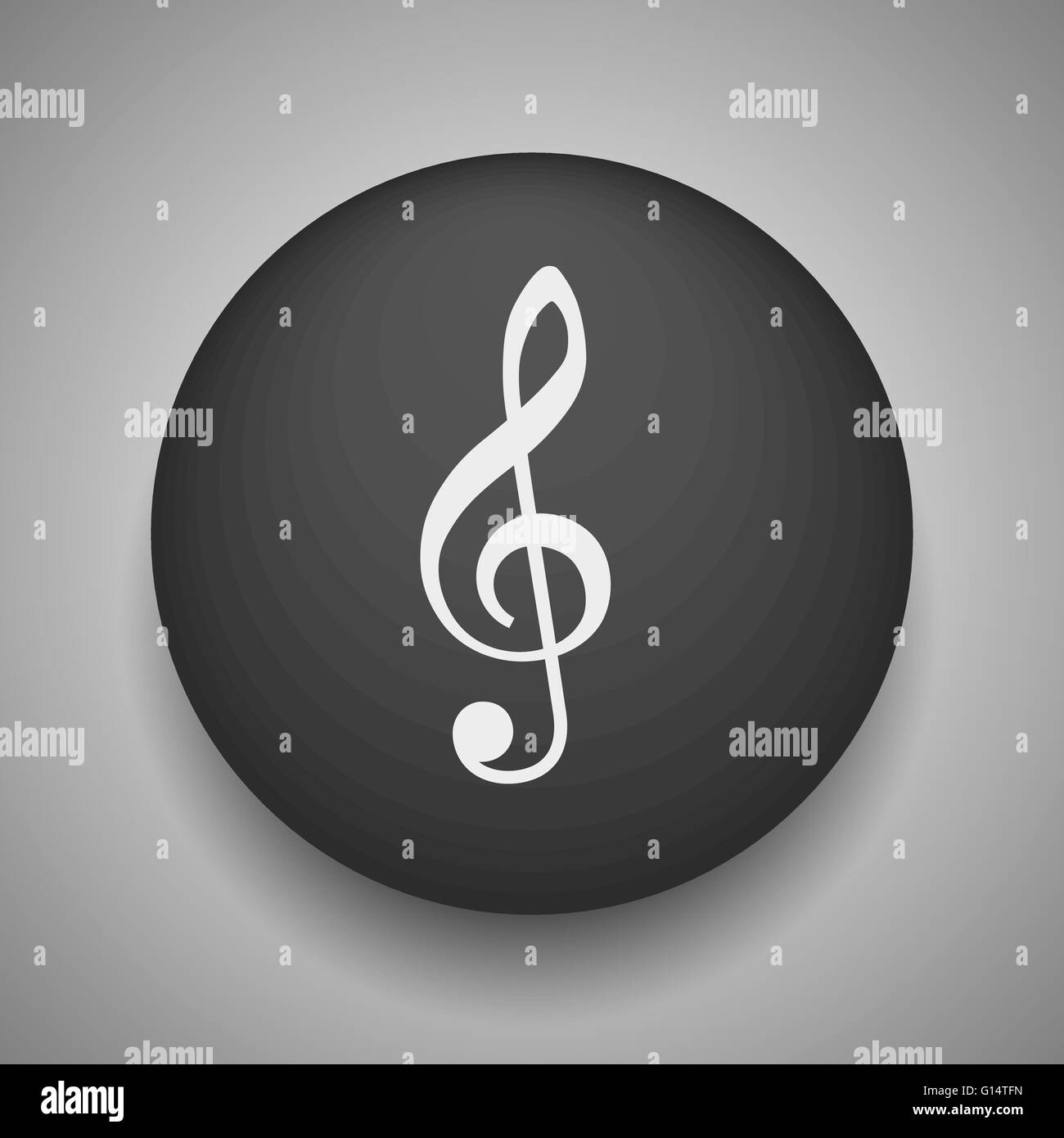 music key icon Stock Vector Image & Art Alamy