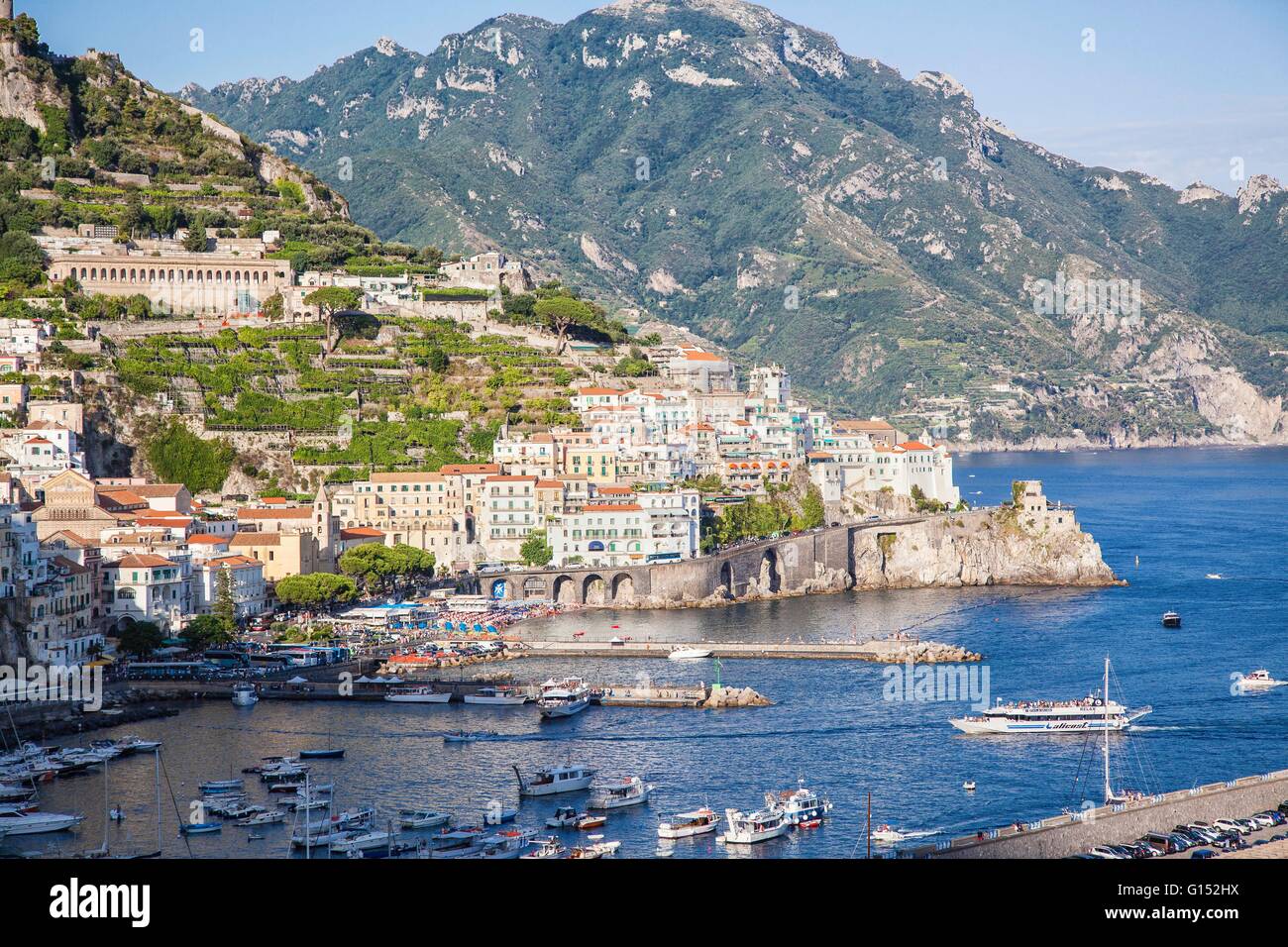 Amalfi, Provincia Salerno, Italy Stock Photo