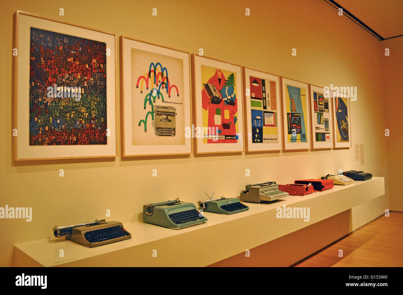Moma exhibition poster hi-res stock photography and images