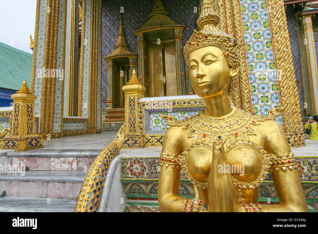 A sculpture in Grand Royal Palace in Bangkok, Thailand Stock Photo - Alamy
