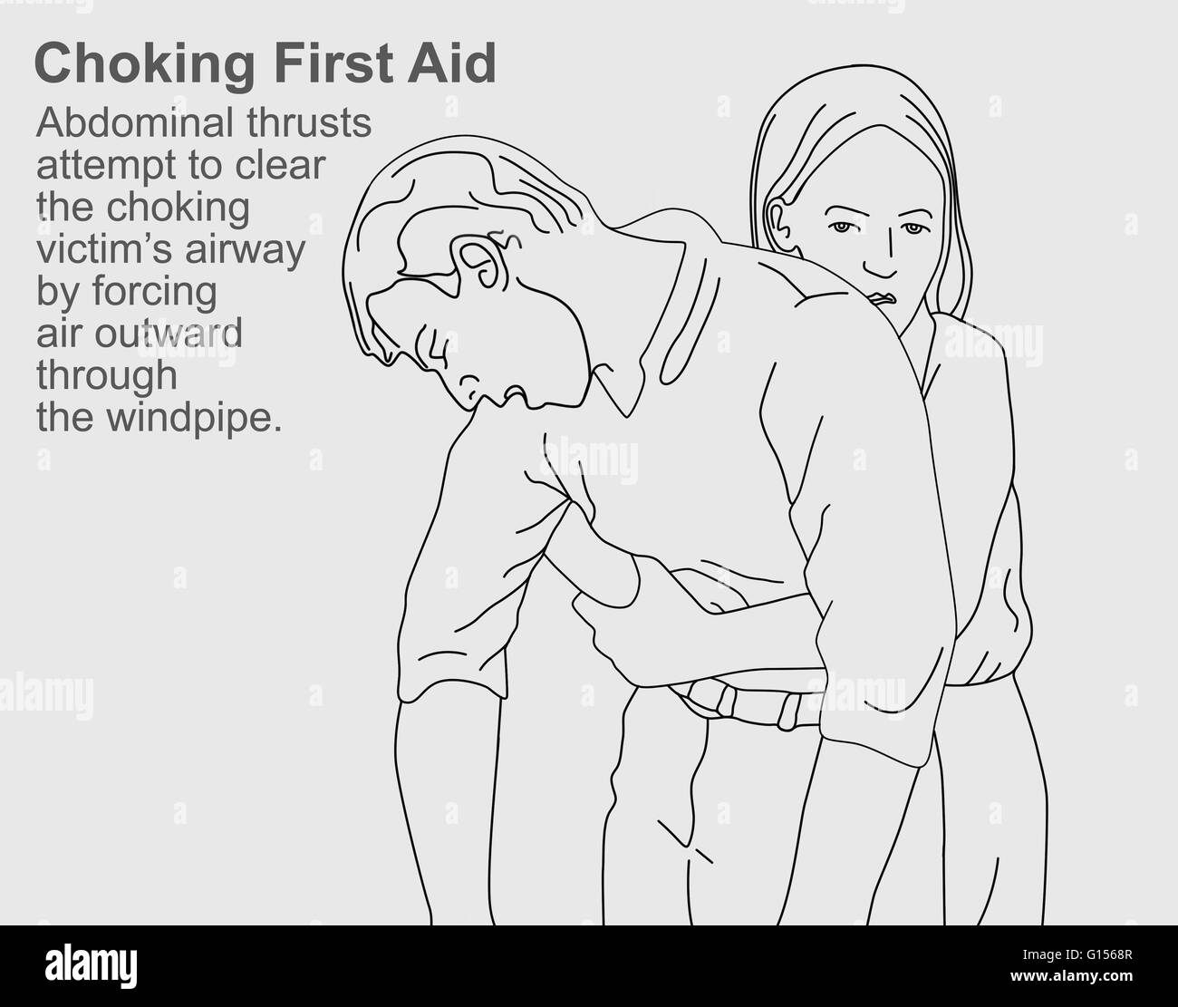 Abdominal thrusts hires stock photography and images Alamy