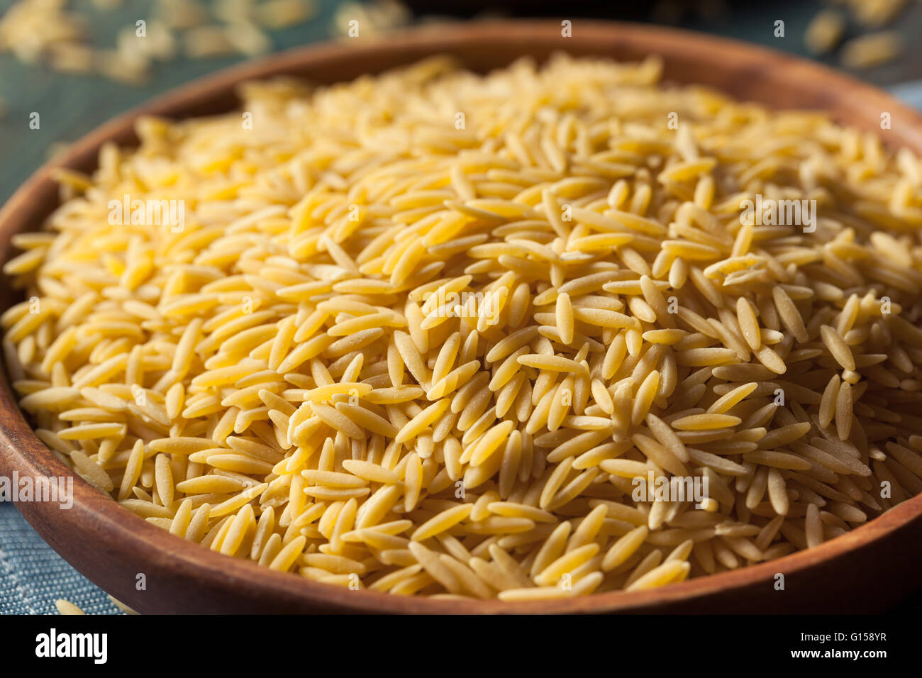 Uncooked orzo pasta hires stock photography and images Alamy