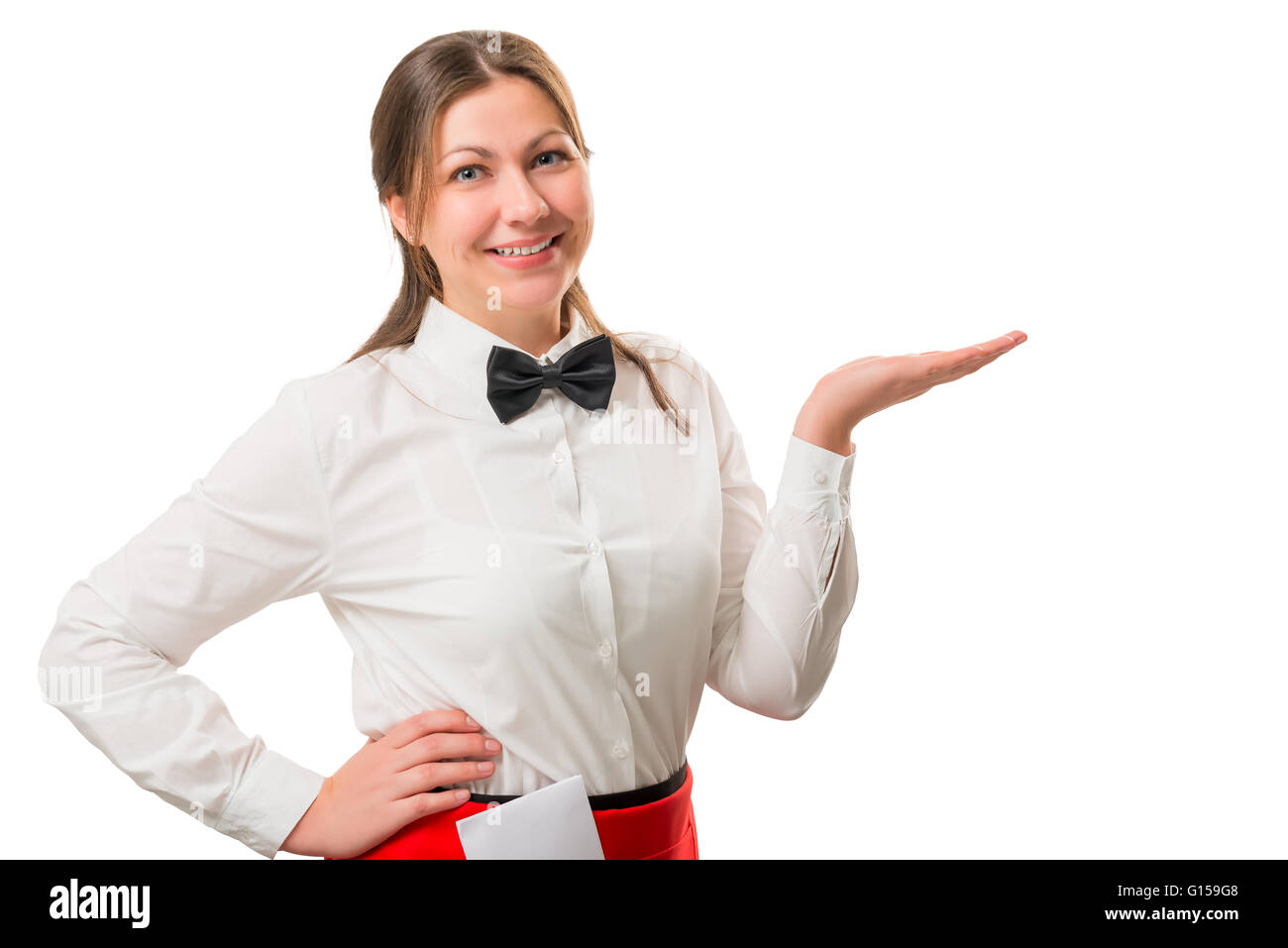 Red Bow Tie White Shirt Hi-Res Stock Photography And Images - Alamy