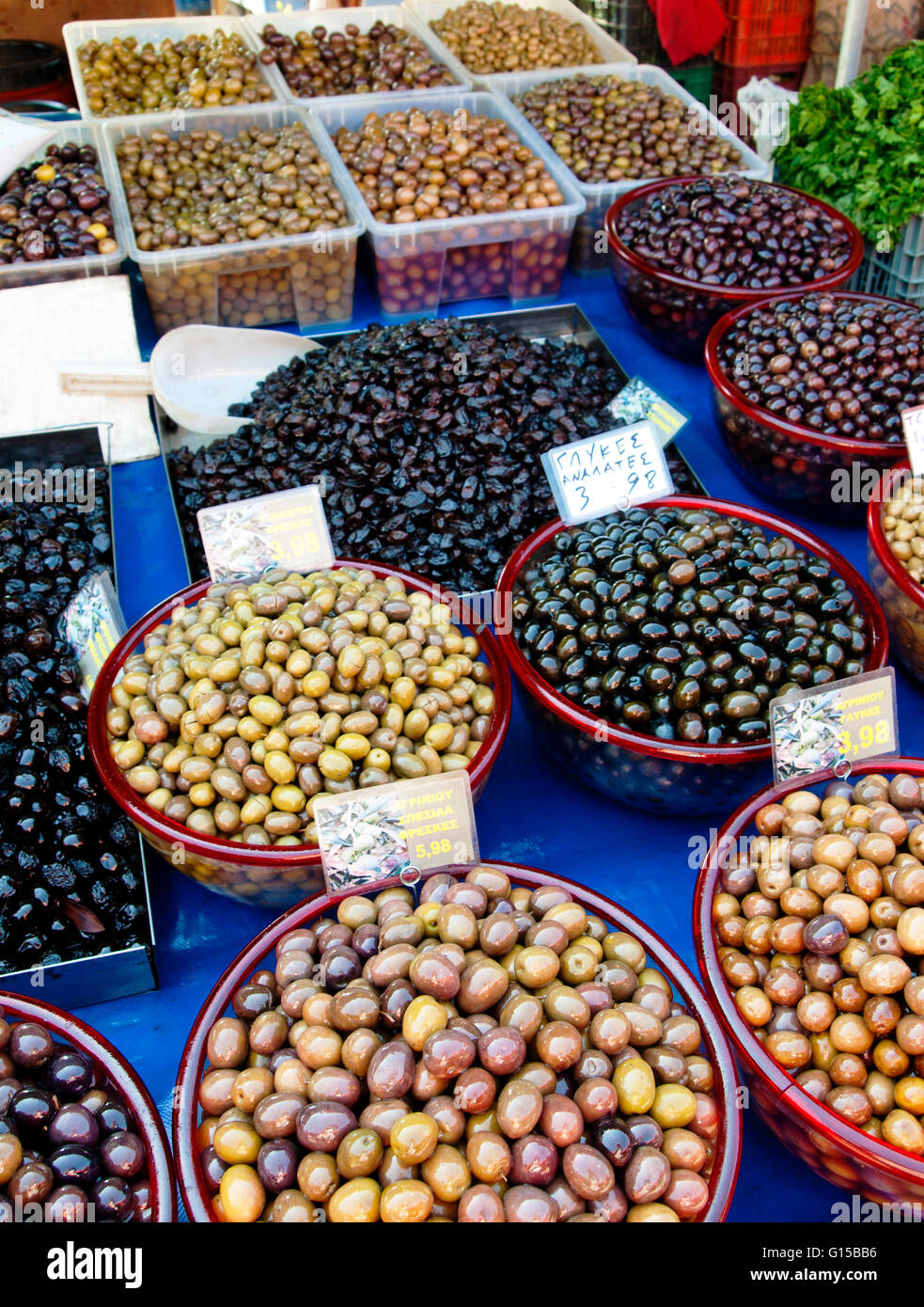 Olives market greece hires stock photography and images Alamy