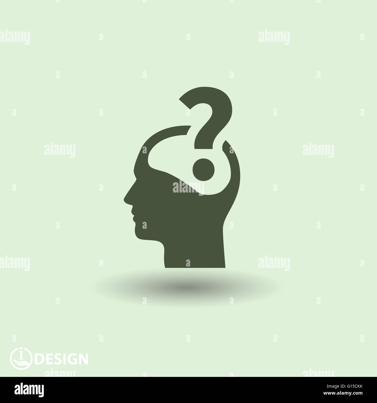 question mark and man icon Stock Vector Image & Art - Alamy