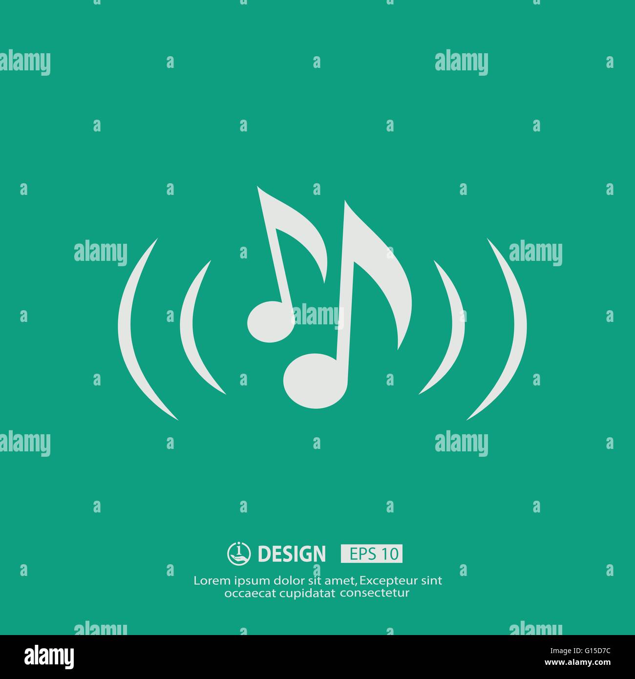 Musical notes symbol Stock Vector Image & Art - Alamy