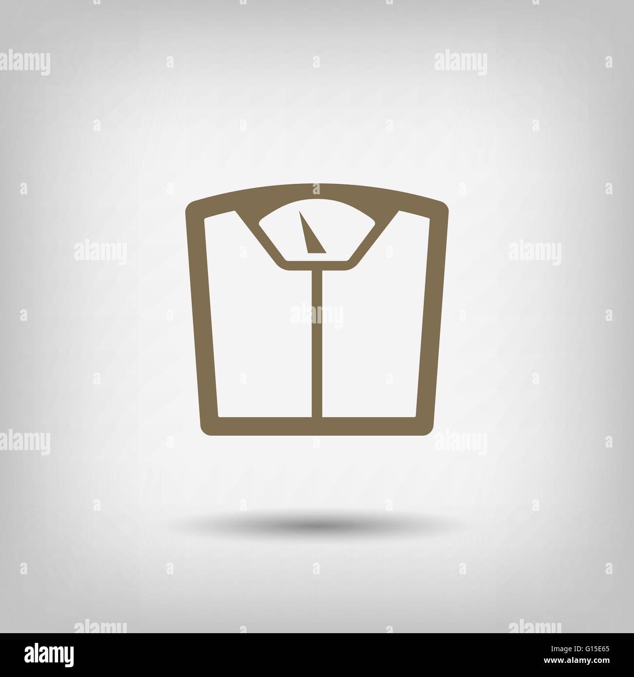 Bathroom scales icon Stock Vector Image & Art - Alamy