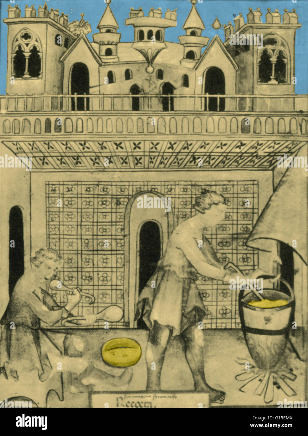 Cheesemaking medieval hires stock photography and images Alamy