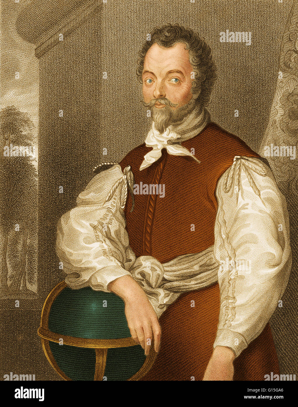 Sir Francis Drake, Vice Admiral (1540-1596) was an English sea captain, privateer, navigator, slaver, explorer and politician of the Elizabethan era.