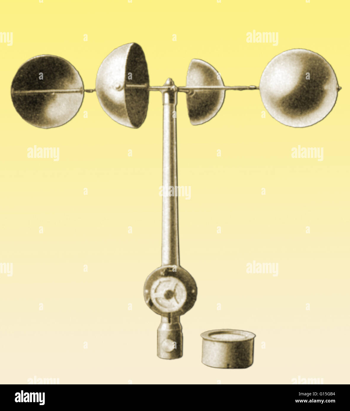 An Anemometer An Anemometer Is A Device For Measuring Wind Speed Stock Photo Alamy