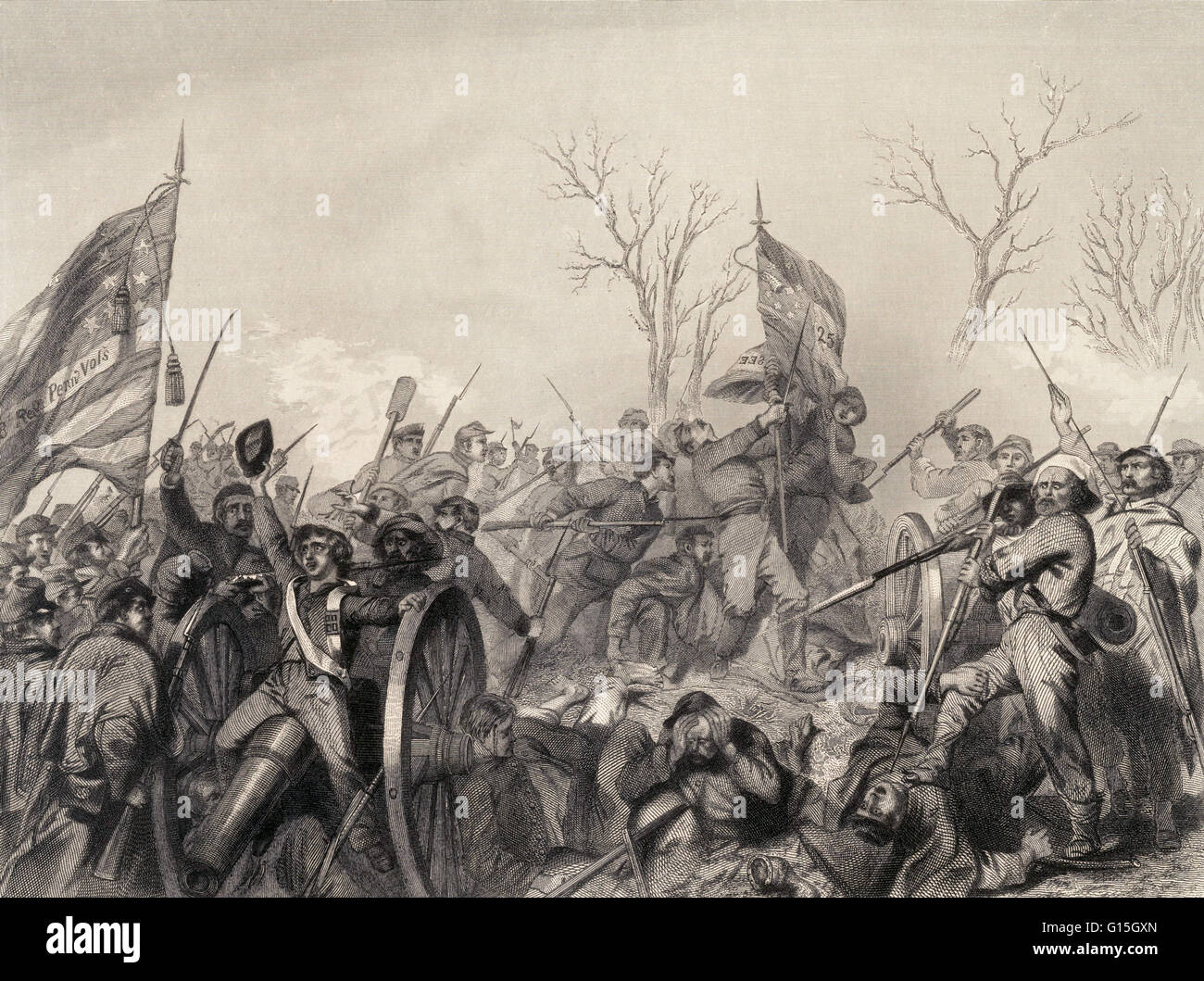 Battle of stones river hi-res stock photography and images