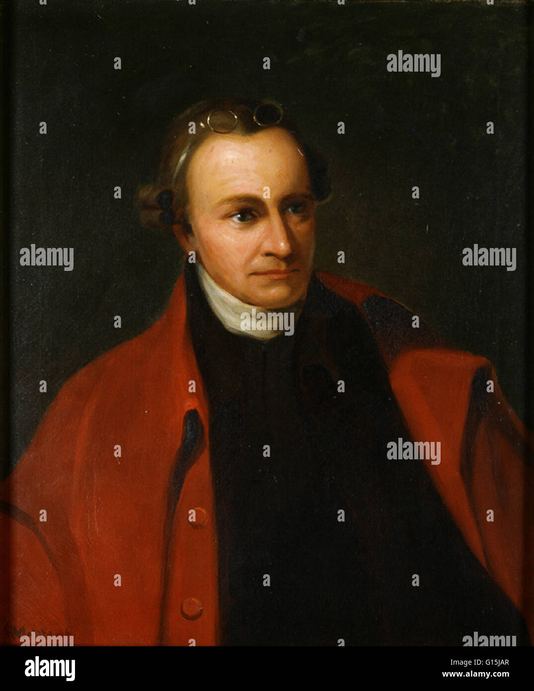 Patrick Henry (May 29, 1736 - June 6, 1799) was an American attorney, planter and politician who became known as an orator during the movement for independence in Virginia in the 1770s. Henry led the opposition to the Stamp Act 1765 and is remembered for Stock Photo