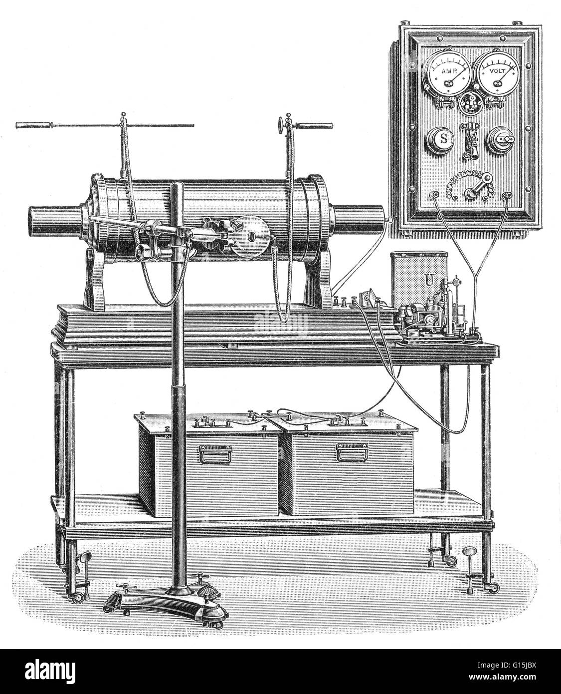 First Xray equipment with operating batteries Stock Photo Alamy