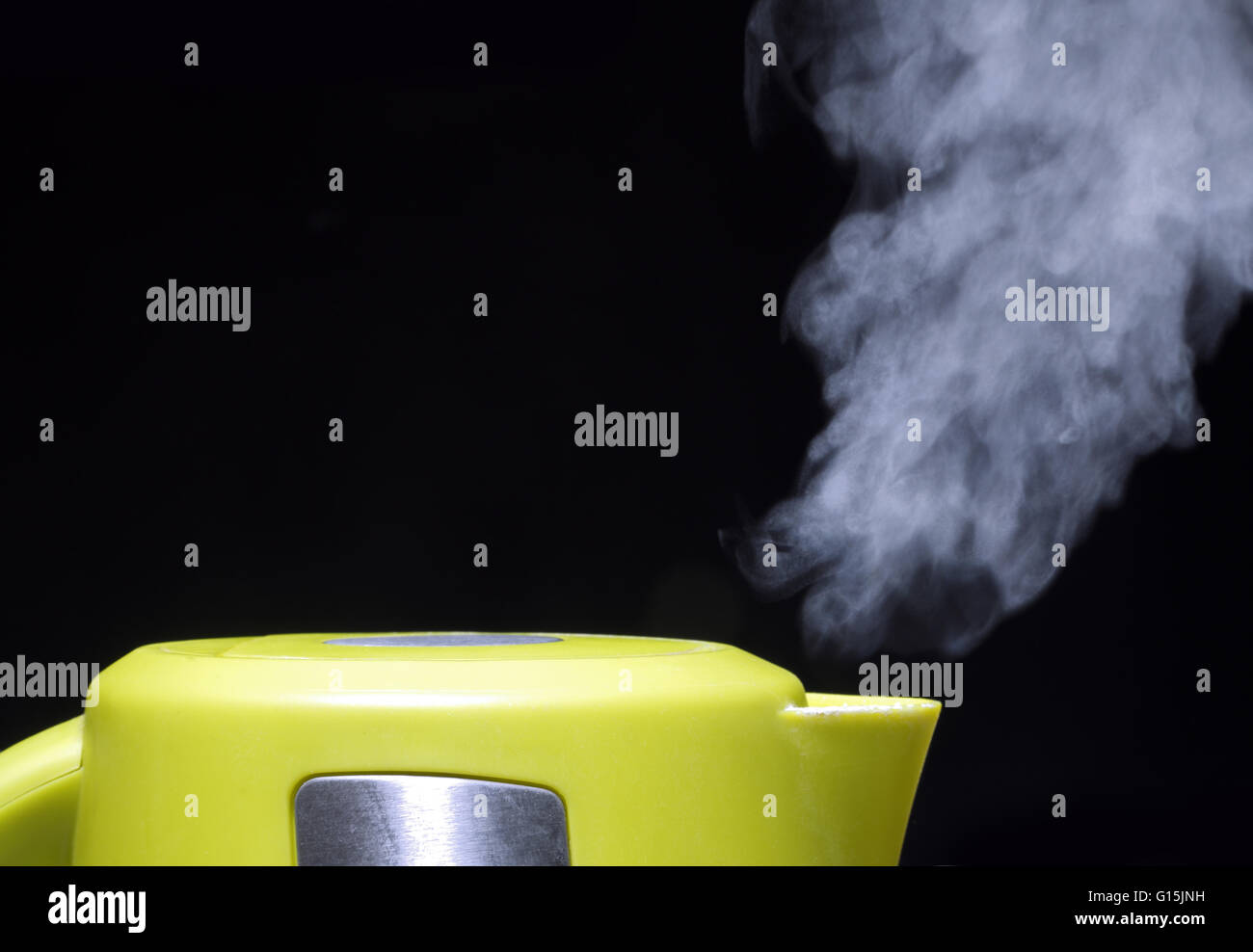Boiling electric kettle. Stock Photo