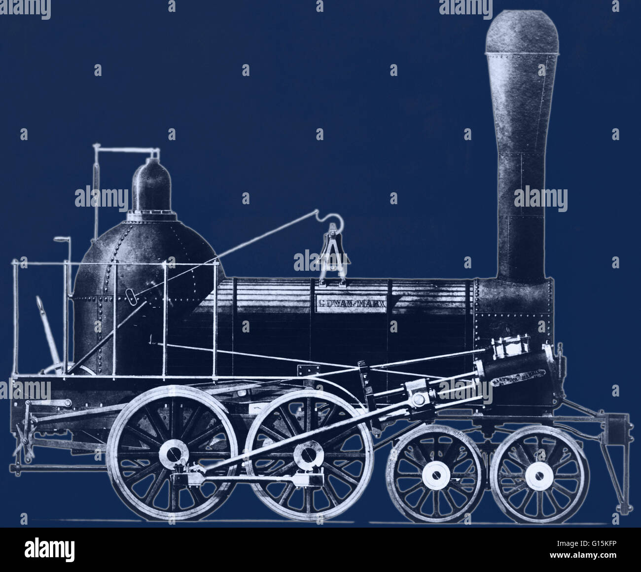 Built in 1839, the Gowan & Marx was one of the most powerful of early ...