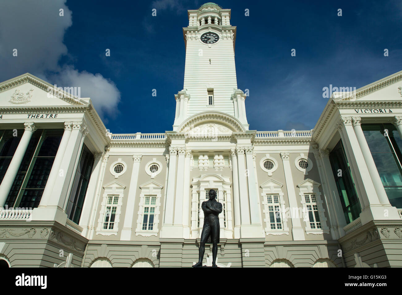 Victoria Memorial Hall, Singapore, Southeast Asia, Asia Stock Photo