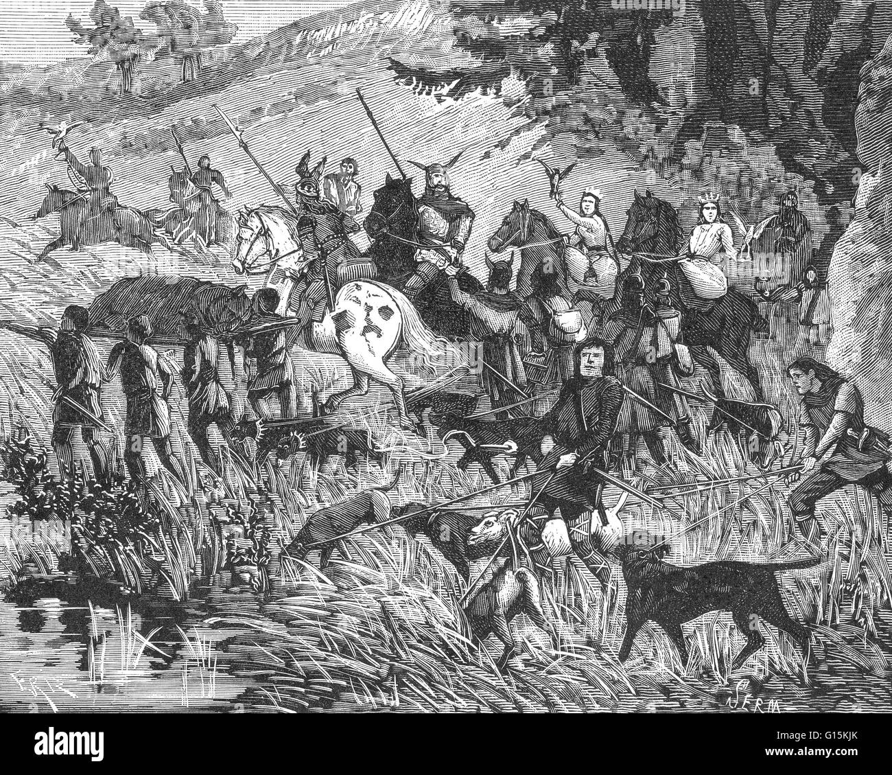 Hunting party hi-res stock photography and images - Alamy Hunting party hi-res stock photography and images - Alamy