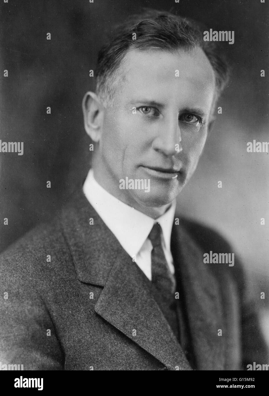 Charles Max Mason (October 26, 1877 - March 23, 1961) was an American mathematician. Mason was president of the University of Chicago (1925-1929) and president of the Rockefeller Foundation (1929-1936). Mason's mathematical research interests included dif Stock Photo