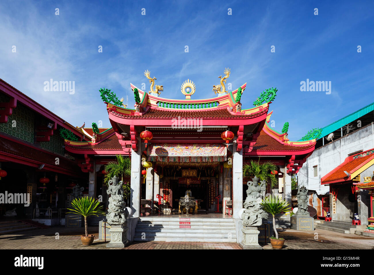 Chinese temple, Phuket, Thailand, Southeast Asia, Asia Stock Photo