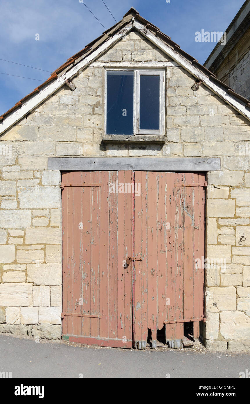 Rotten Wood Garage Door