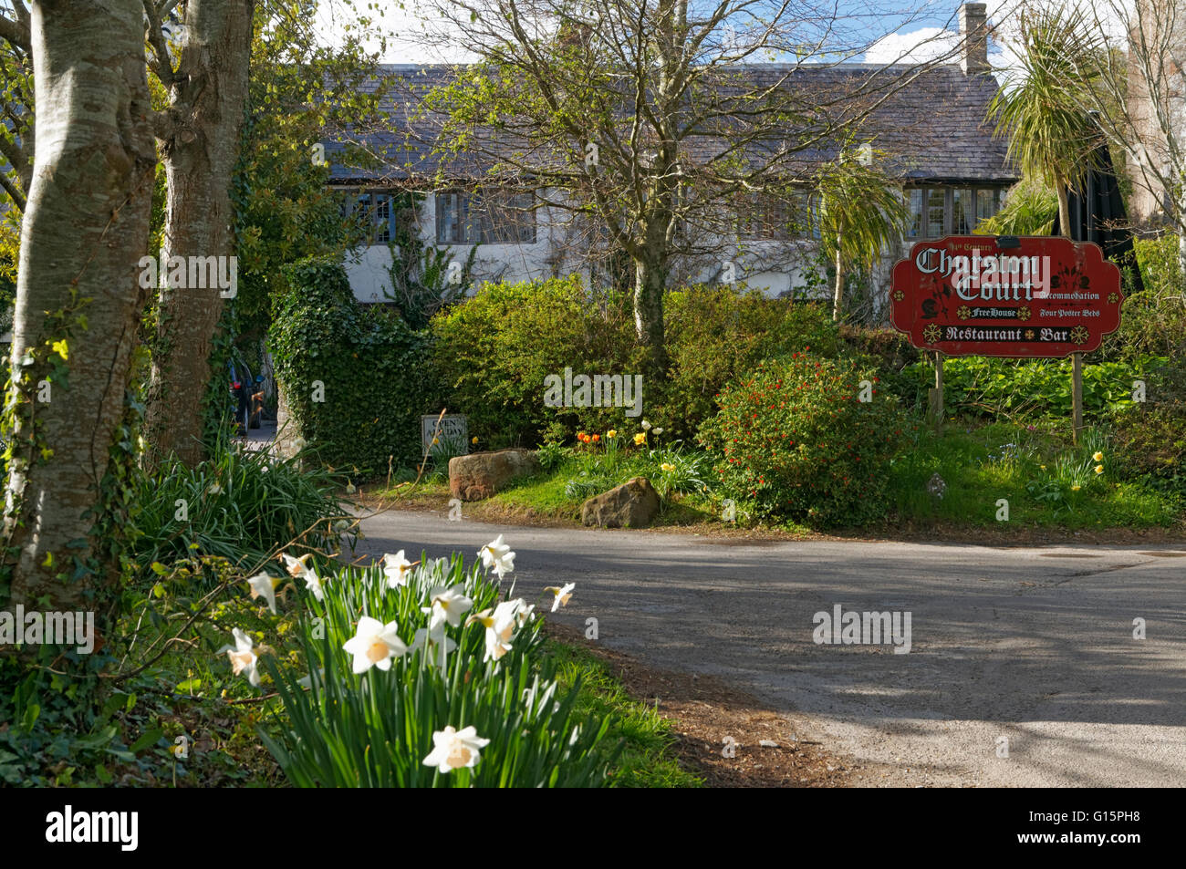 Churston Court Hotel, Churston Ferrers, Brixham, Devon, England Stock