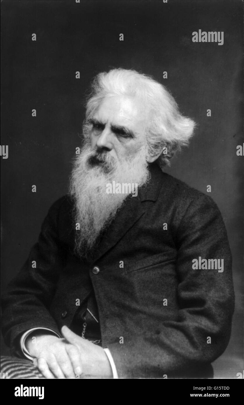 Eadweard James Muybridge (April 9, 1830 - May 8, 1904) was an English photographer important for his pioneering work in photographic studies of motion and in motion-picture projection. He immigrated to the United States as a young man but remained obscure Stock Photo