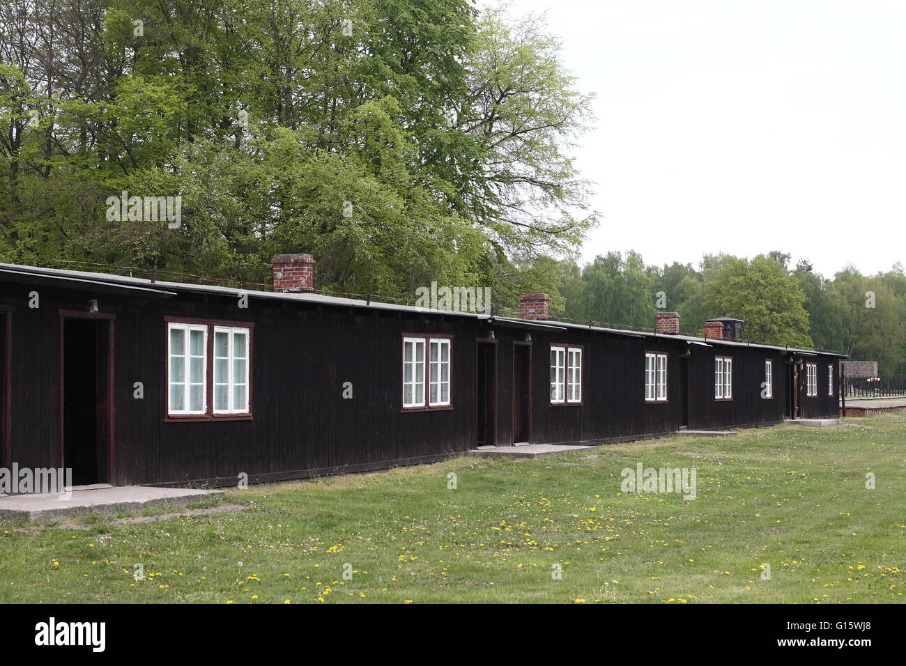 Sztutowo, Poland 9th, May 2016 People attend the 71st anniversary of the liberation of the Nazi German concentration camp, KL Stutthof in Sztutowo. The day commemorates the Soviet Army's liberation of  the Nazi concentration camp, Stutthof. Credit:  Michal Fludra/Alamy Live News Stock Photo