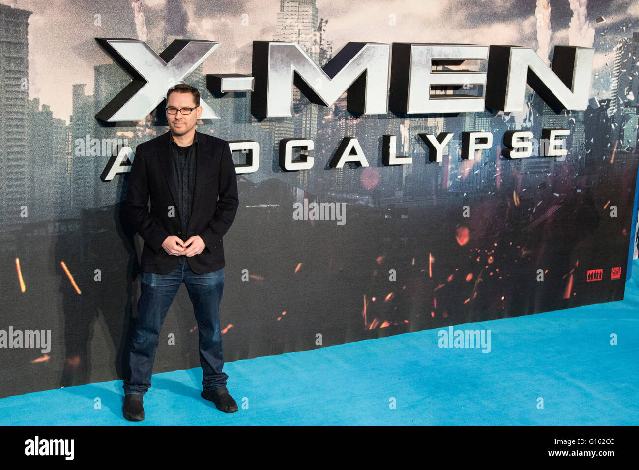 London, UK. 9 May 2016. Director Bryan Singer attends the X-Men: Apocalypse - Global Fan Screening at the BFI Imax cinema in London. Credit:  Vibrant Pictures/Alamy Live News Stock Photo