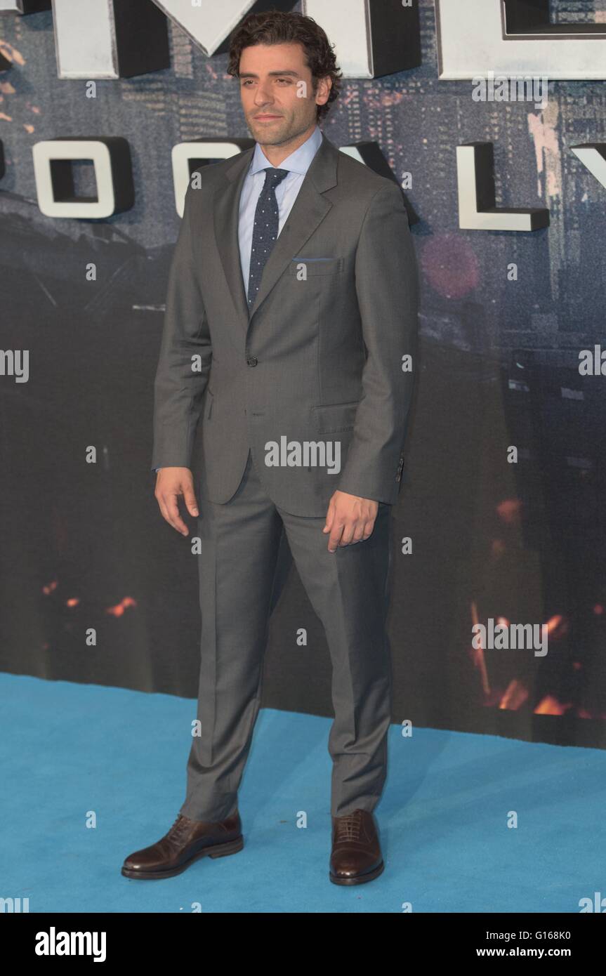 London.UK. Oscar Isaac at the X -Men Apocalypse premiere, BFI Imax. 9th ...