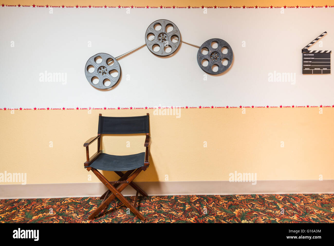 Movie backdrop hi-res stock photography and images - Alamy